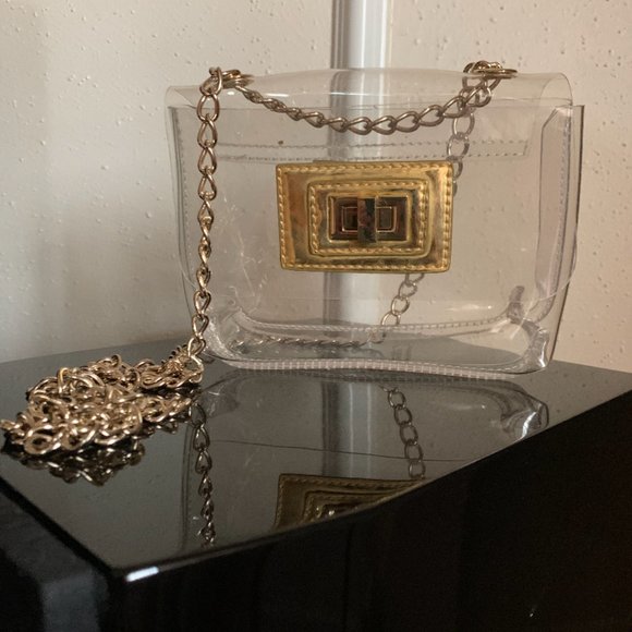 Handbags - clear crossbody bag